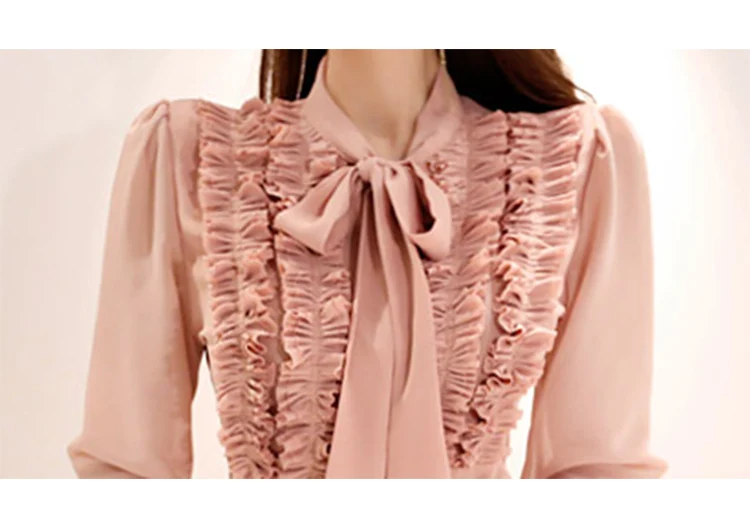 H Хан queen комплекты из 2-х вещей для Для женщин осенние Ruched Драпированное Платье рубашка с лентами Топ и принт с кружевами, облегающее, облегающая юбка-карандаш комплект для офиса