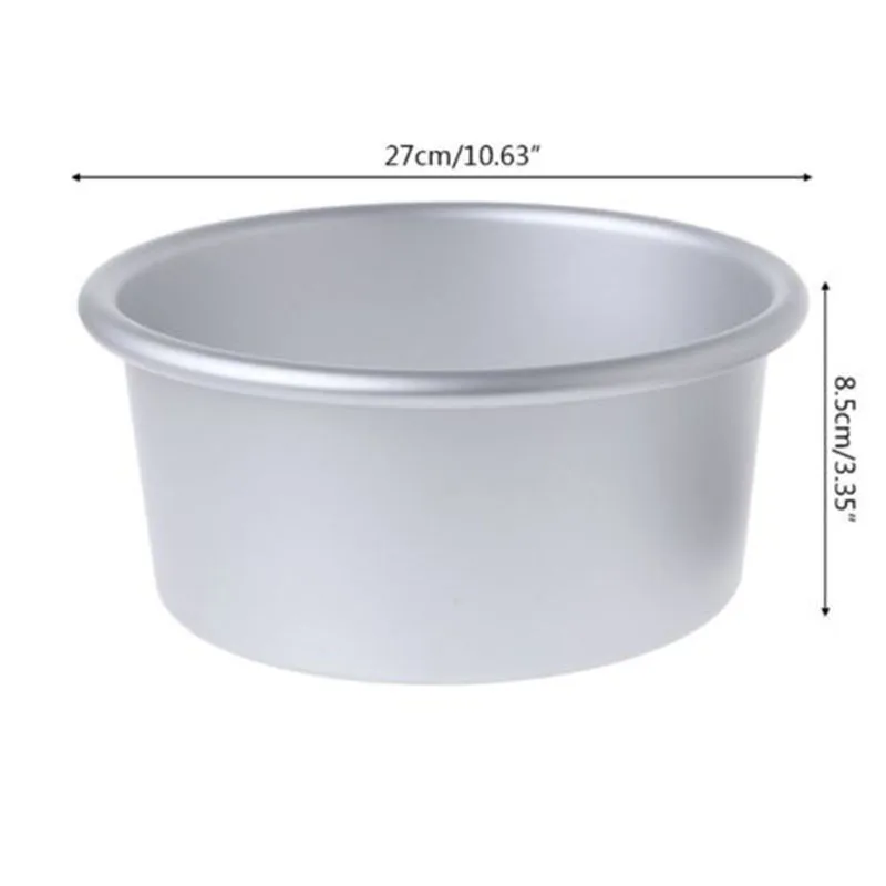 

Cookie DIY Round Cake Baking Mould Aluminum Bottom Bakeware Tool Silver Non-stick Anti-rust Alloy Kitchen Sale