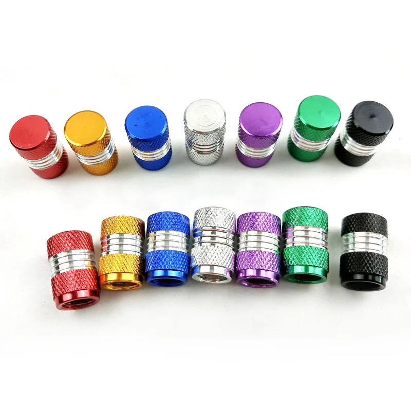 

Auto Car Tyre Stem Air Caps Airtight Cove 4PCS Bicycle Motorcycle Tyre Air Valve Stem Caps Tyre Cycle Zone Wheel Accessories