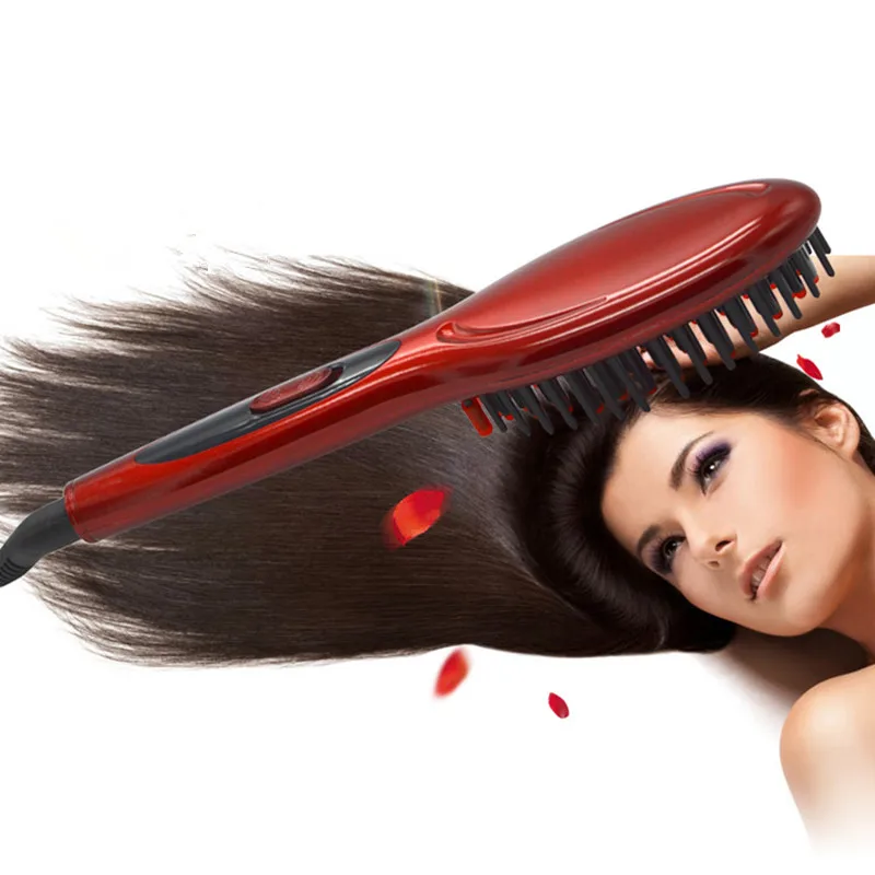 

Hair Brush Fast Hair Straightener Comb hair Electric brush comb Irons Auto Straight Hair Comb brush