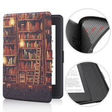 Мягкий чехол для Amazon Kindle Paperwhite 2 3 из искусственной кожи, откидной смарт-чехол для Paperwhite 2, силиконовый чехол для планшета для 6 дюймов Kindle