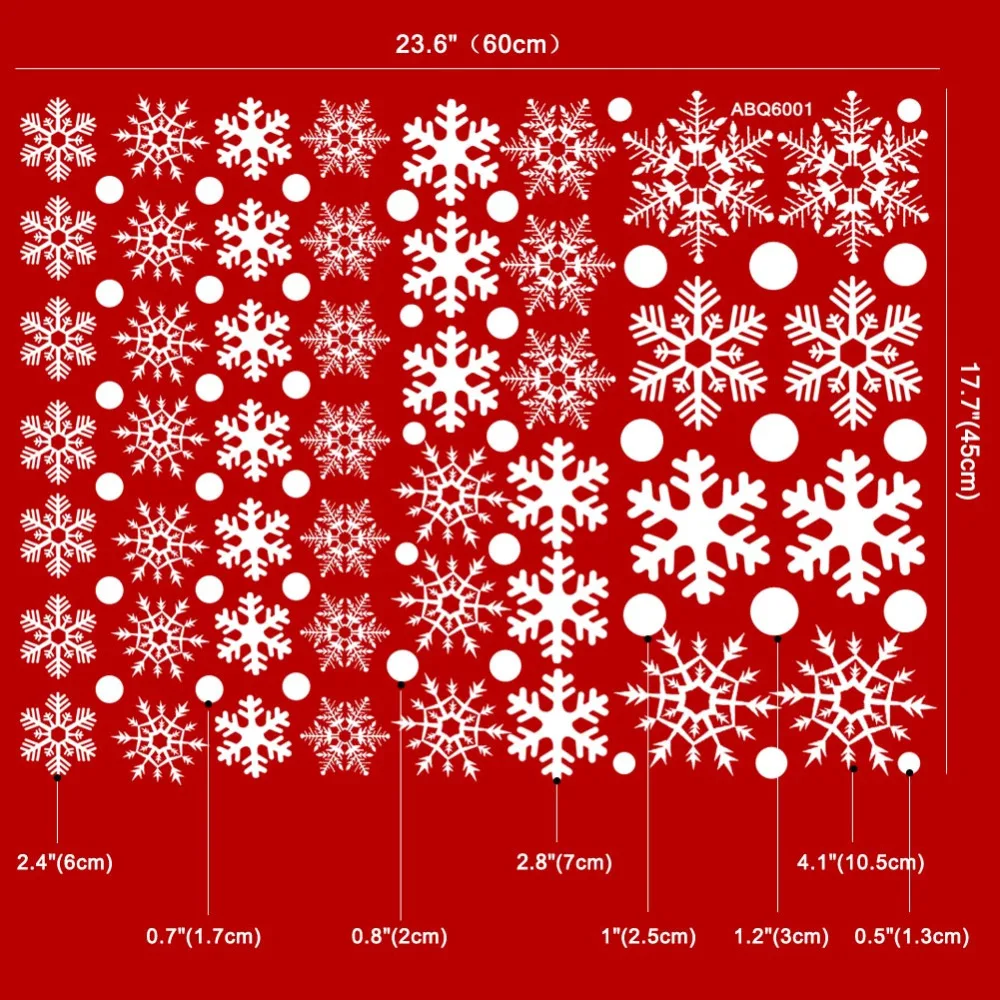 Теплая Рождественская Снежинка, наклейки на окна, зимние наклейки на стену для детской комнаты, новогодние, рождественские украшения на окна