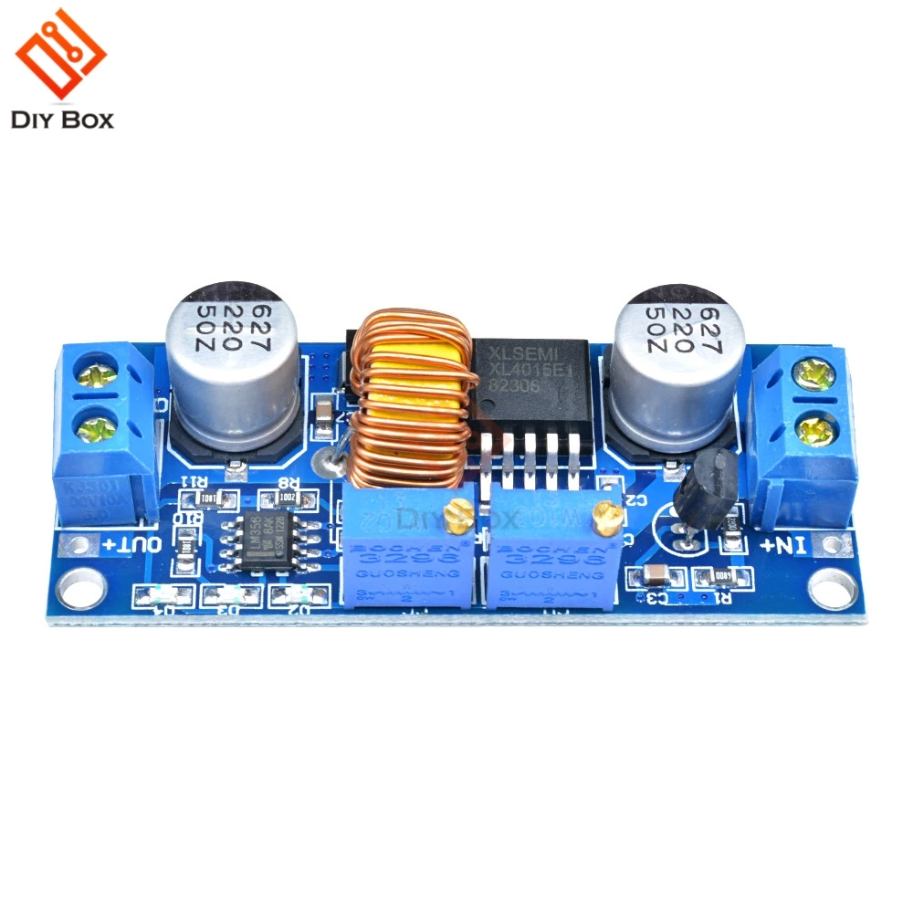 CC/CV 5A литиевая плата зарядного устройства XL4015 Регулируемый 6 38V до 1 25 36 V DC