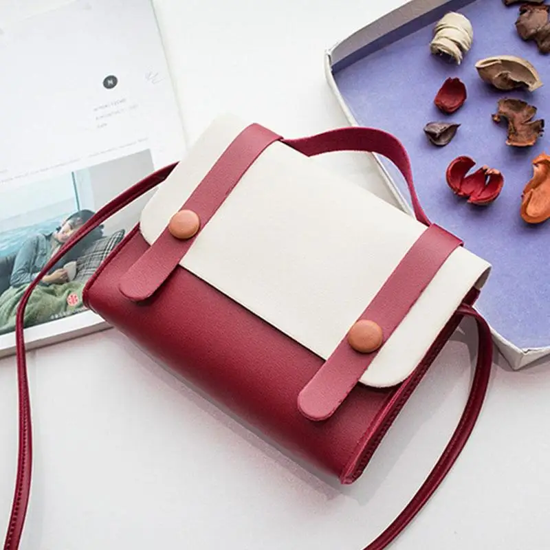 

Women Leather PU Female Large Totes High Quality Handmade Top-handle Bags&Purse For Coins Bag Cute Wallet