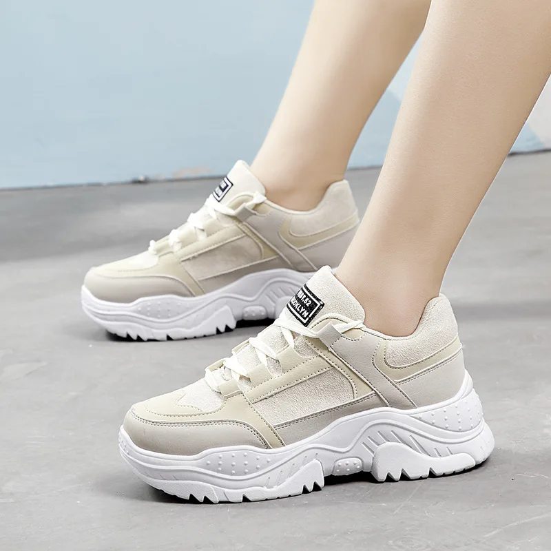 

Female Sneakers Women Fashion Casual Shoes Women Comfortable Mesh Flats Platform Women's Shoes