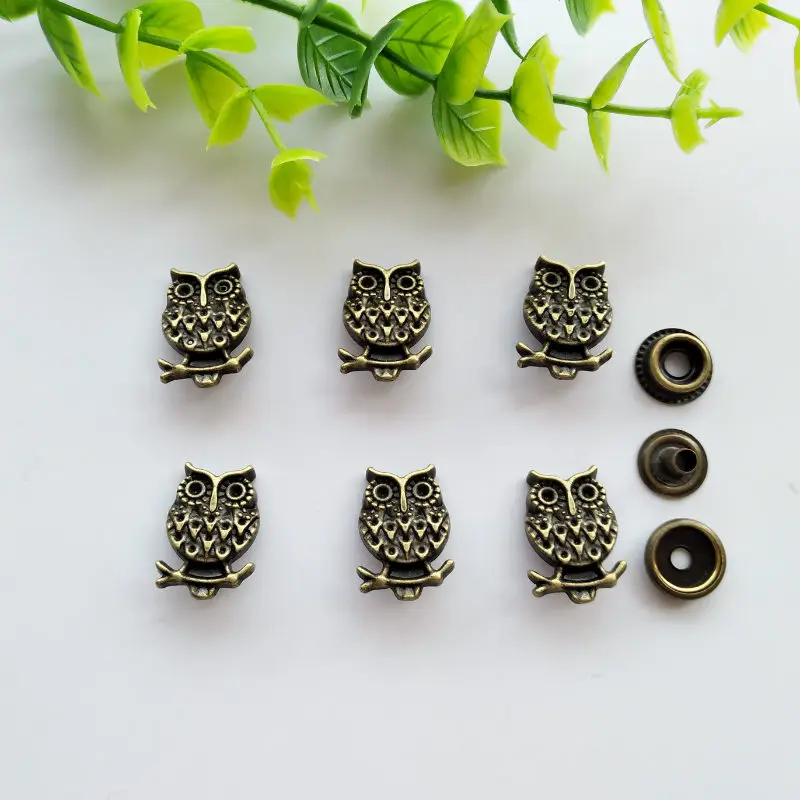 6 комплектов кнопки из цинкового сплава для одежды 15 х21 мм|button craft|snap fastenerpress stud |