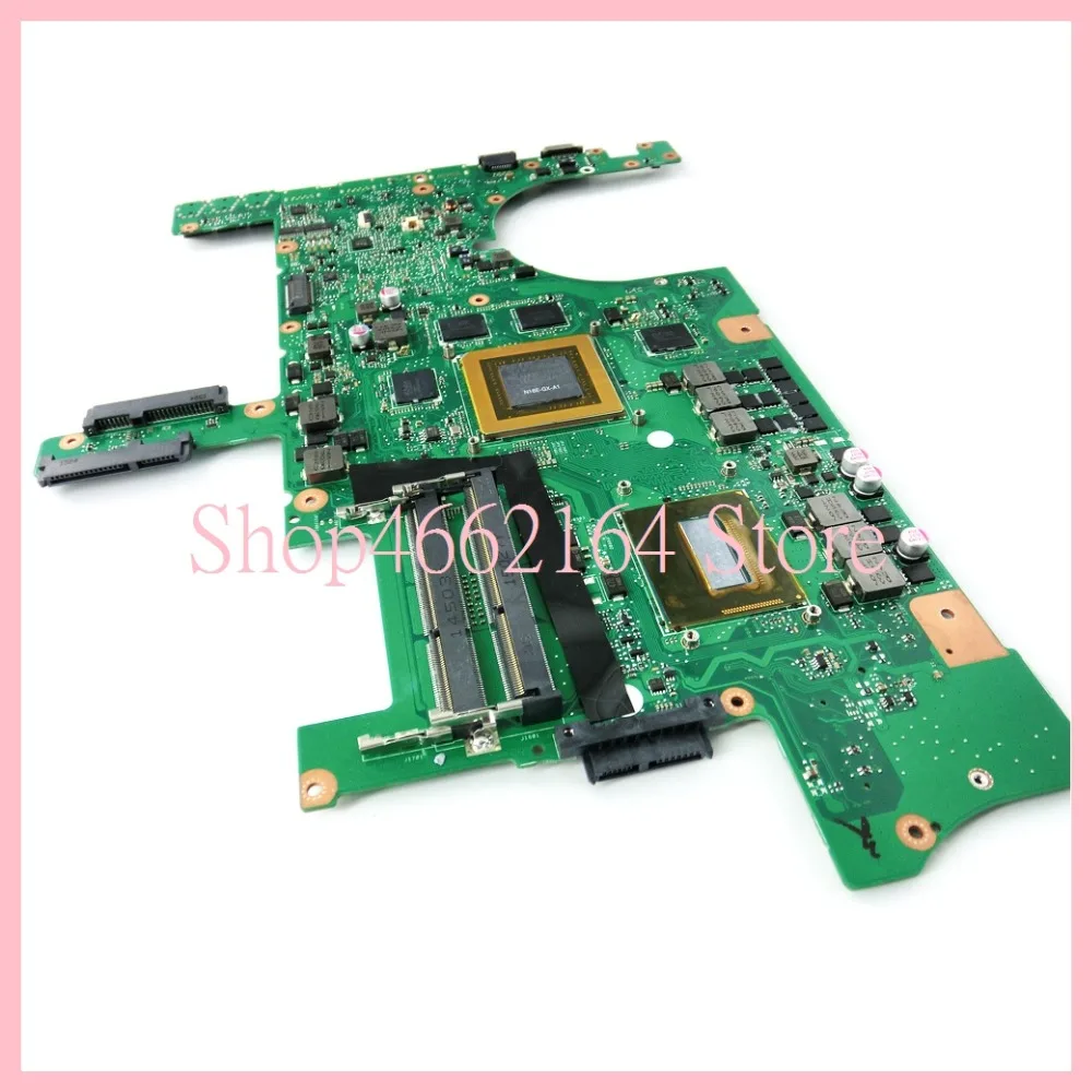 incredible  G751JY I7-4720CPU GTX980M Laptop motherboard For ASUS G751J G751 G751JT G751JY Notebook mainboard f