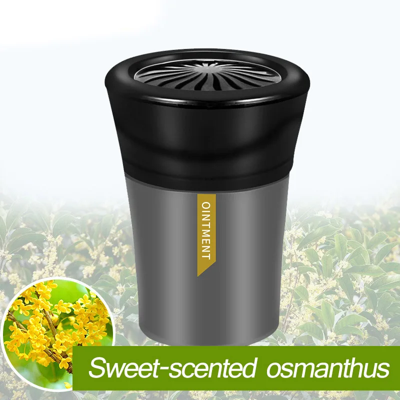 

Car Perfume Solid Aromatherapy Cup Type Air Freshener Durable Odor Removal For Home NJ88