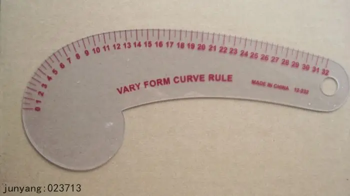 

SEWING MACHINE ACCESSORIES SPARE PARTS HIGH QUALITY SEWING RULER 12-232 MULTI-FONCTION RULER