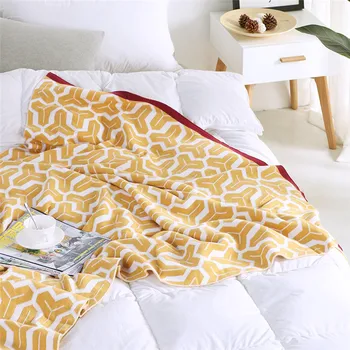 

100% cotton Grade A comfort soft plaid adult blanket
