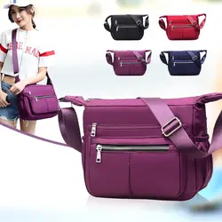 YS-863 # Новая мода сумка летняя легкая нейлоновая сумка через плечо повседневная женская сумка-мессенджер
