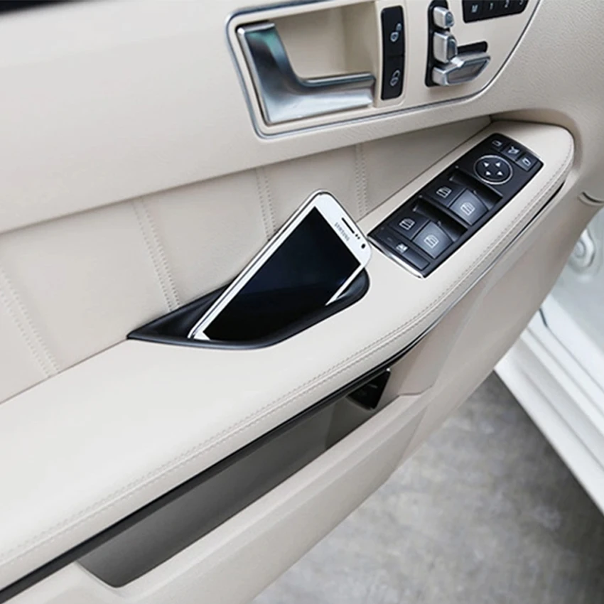 Автомобильный органайзер для Mercedes Benz 2010 2015 E класс W212 E200 E260 E320 дверная ручка