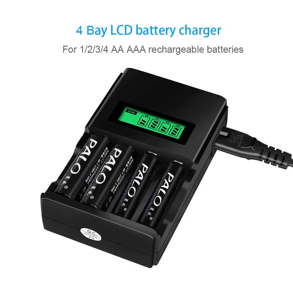 Bateria recarregável do aa 3000mah dos pces