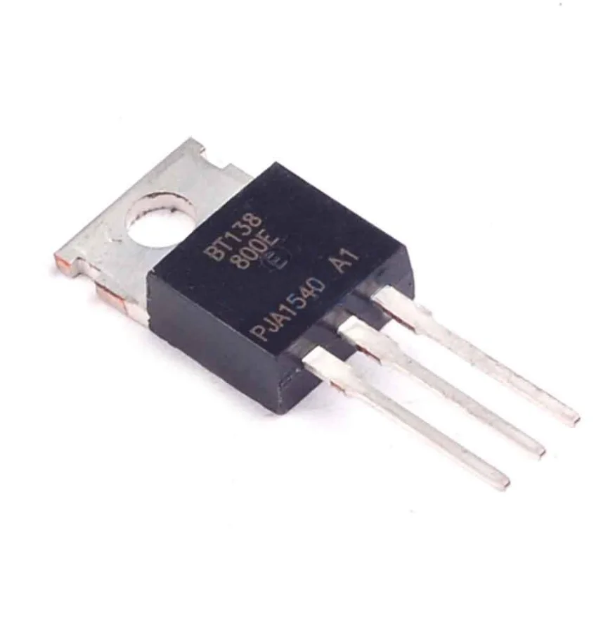10PCS BT138 800E TO220 BT138 800 TO 220 BT138 Two way thyristor 12A ...