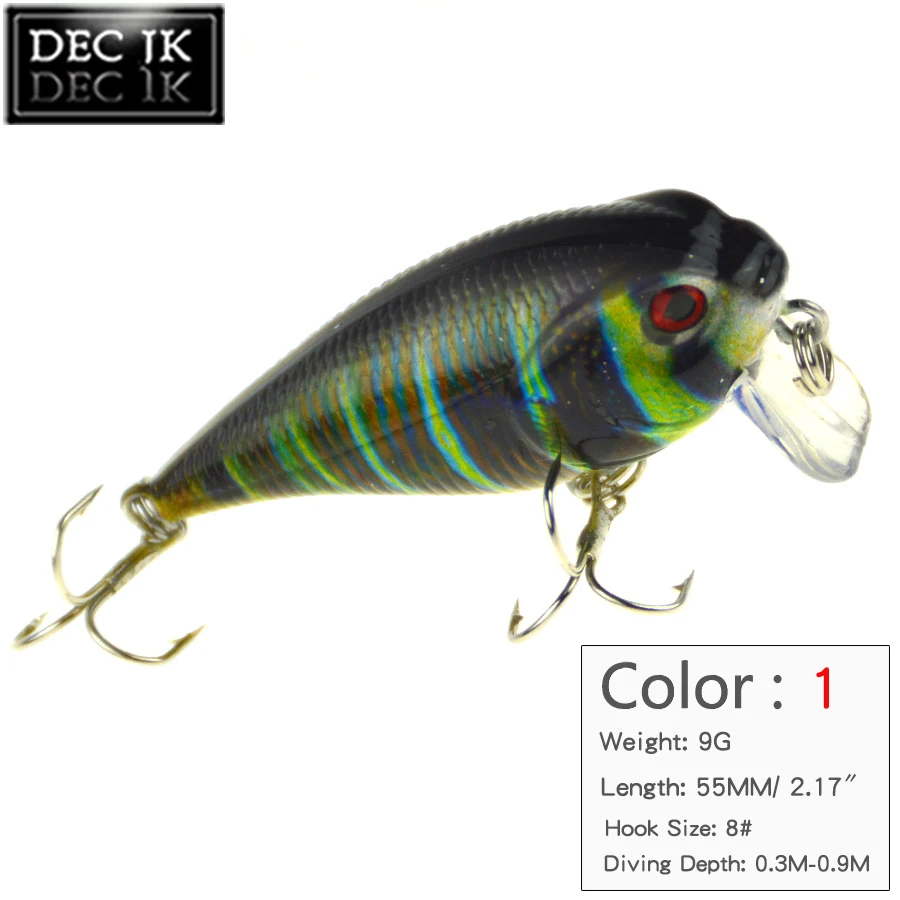 4PCS Artificial Bait Lot Crankbaits With Hooks Trolling Accessories Peche Fake Crank Baits Jerkbait Hard All Fishing Lures Set (1)