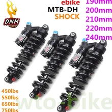 DNM RCP3, rcp-2, прочный, 165 мм-265 мм, для горного велосипеда, металлическая задняя подвеска, пружинный амортизатор, запчасти для горного велосипеда