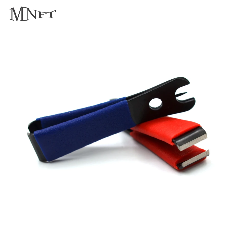 

MNFT 1Pcs Fishing Line Clipper Nipper With Hook Eye Cleaner 2 In 1 Stainless Steel Mini Fly Tying Tool Fly Fishing Line Scissor
