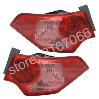

2pcs Tail Lights fits HONDA ACCORD 2011 2012 2013 Rear Lamps SET LEFT + RIGHT PAIR - pink