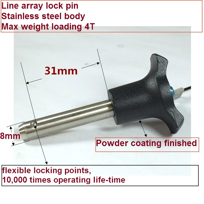 Акустическая система профессиональная pin 8 x 27 мм Y0827 в акустическая система