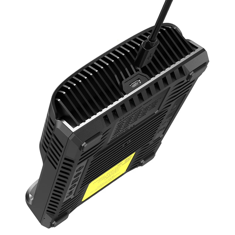 100% оригинальное умное зарядное устройство NITECOR UM4 C4 VC4 с ЖК дисплеем USB для Li Ion IMR INR