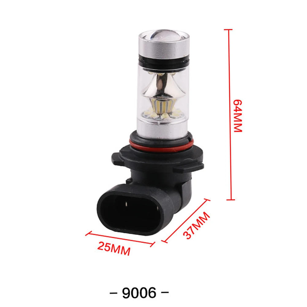 2 шт. Автомобильные светодиодные лампы H1 H3 H4 H7 H8/H11 9005 9006 2828SMD 100 Вт|lamp bulb|100w ledled 100w |