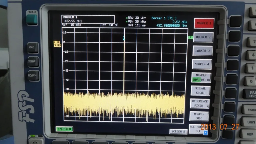 1 шт 433 МГц VCO источник сигнала