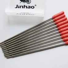 10 шт. высококачественные красные металлические стержни для ручки