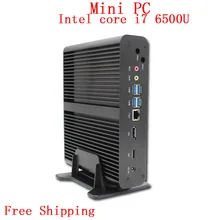 Микро-Компьютер HTPC Windows10, linux 2016 новый 6gen mini компьютер intel hd graphics 520 мини pc core i7 6500u макс 3.1 ГГц usb3.0