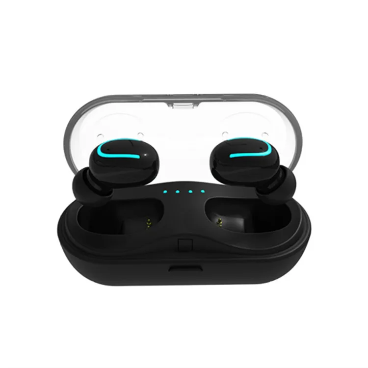 

TWS Bluetooth 5.0 Headset Wireless Stereo Earphone In-Ear Earbud Charging Box with Mic for Smartphones 560mAh