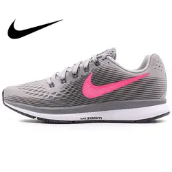 Оригинальные 2018 NIKE AIR ZOOM PEGASUS 34 женские кроссовки уличные спортивные кроссовки дышащие дизайнерские атлетика 880560-006