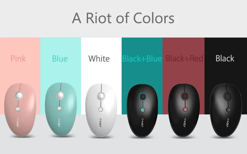 T-WOLF Q12 Slim Wireless Mouse (7)