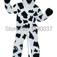 Маскоты классные черные и белые корова Маскоты костюм для взрослых Размеры персонажа из мультфильма костюм карнавал необычные костюм