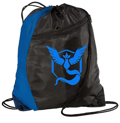 Pokemon Go Womens Mens School Book Bag Cartoon Rucksack Backpack Travel Bookbag