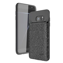 4700/5000 мАч Батарея Зарядное устройство чехол для samsung Galaxy S7 Мягкие TPU зарядки телефона Мощность bank чехол для samsung S7 край Батарея случае