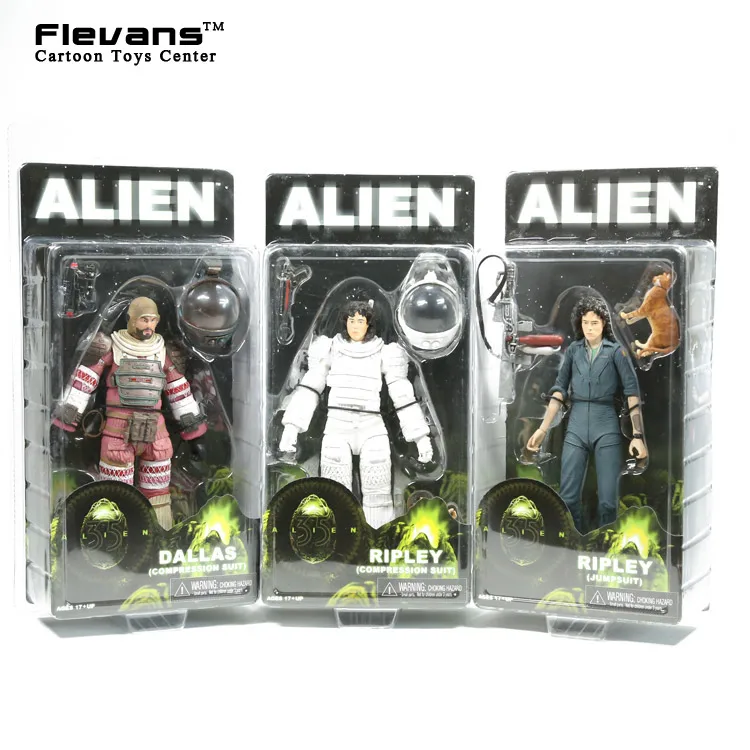 

NECA Alien Dallas Riple PVC Action Figure Collectible Model Toy 7" 18cm 3 Styles