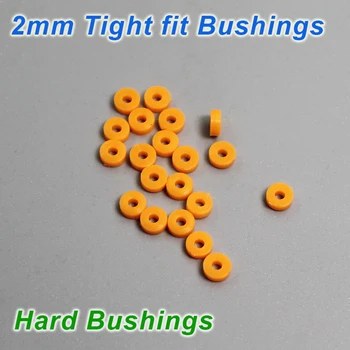 

50Pieces/Lot, 2A Hard Plastic Sleeve, 2.0A Tight Fit Axle Bushings, Plastic Gasket, DIY Toy Accessories.