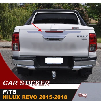 

free shipping one piece back door graphic Vinyl sticker for toyota hilux revo 2015-2018 toyota hilux rocco 2019-