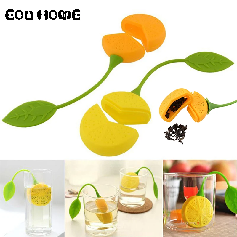 

Creative Silicone Lemon Shape Tea Infusers Tea Strainer Filter Silicone Sloth Tea Infuser for Drinking Coffee Tea Accessories