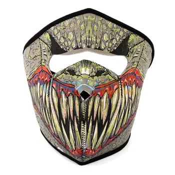 

Halloween Mask Neoprene FULL Reversible Face Mask Super Cool Cosplay Masks Type-9B