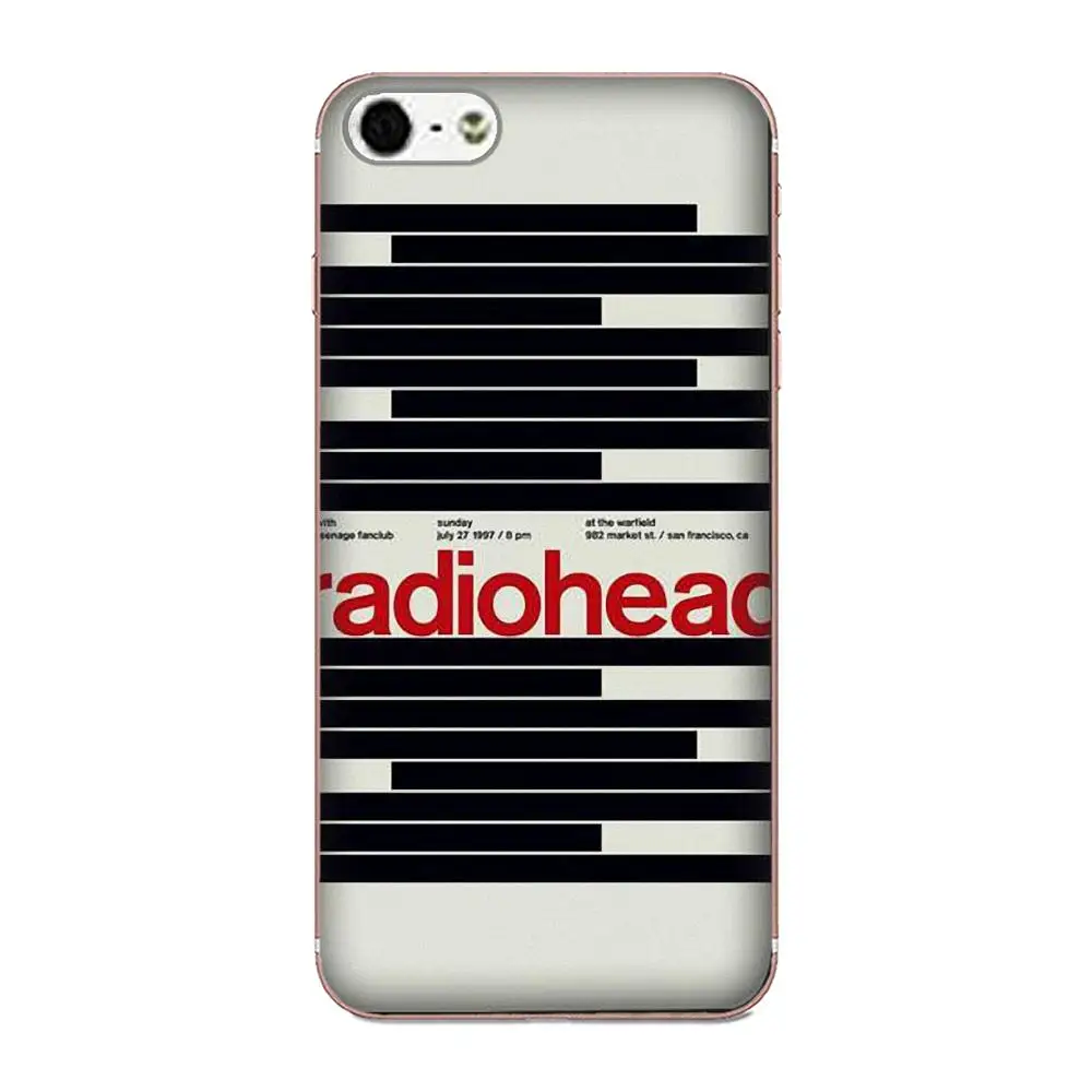 Radiohead черный и белый логотип TPU новый стиль для Huawei Mate 7 8 9 10 20 P8 P9 P10 P20 P30 Lite Plus Pro