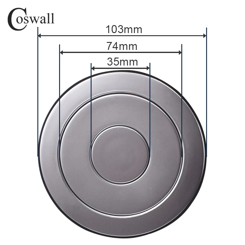 COSWALL PULL POP UP 3 power AU/New Zealand розетка 2 usb порт для зарядки кухонные настольные розетки