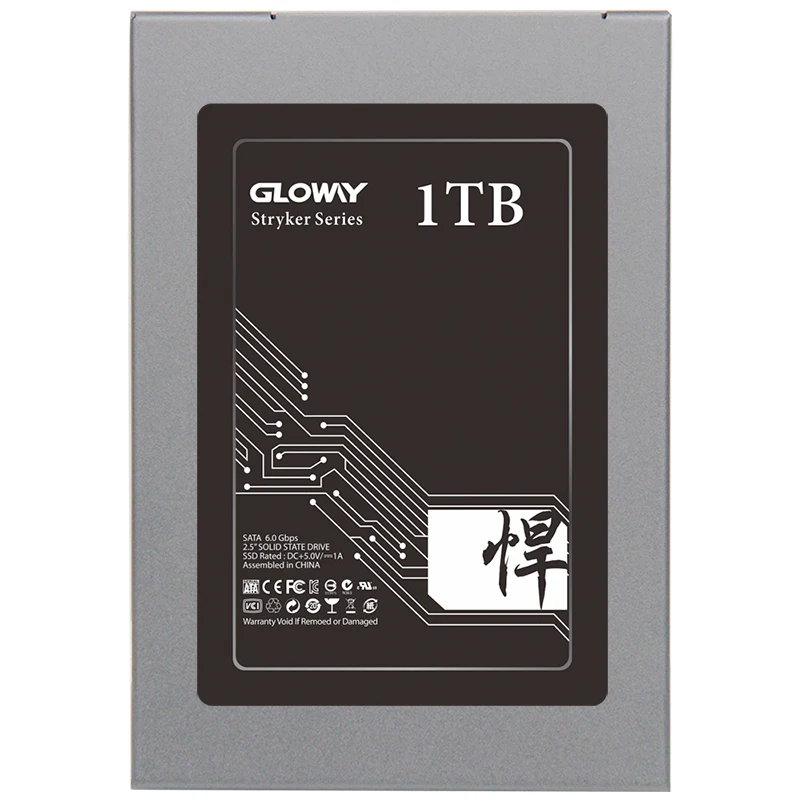 Gloway 7 мм 2 5 дюймов SATA3 SSD 512 ГБ 1 ТБ твердотельный накопитель SMI2246EN контроллер Hynix