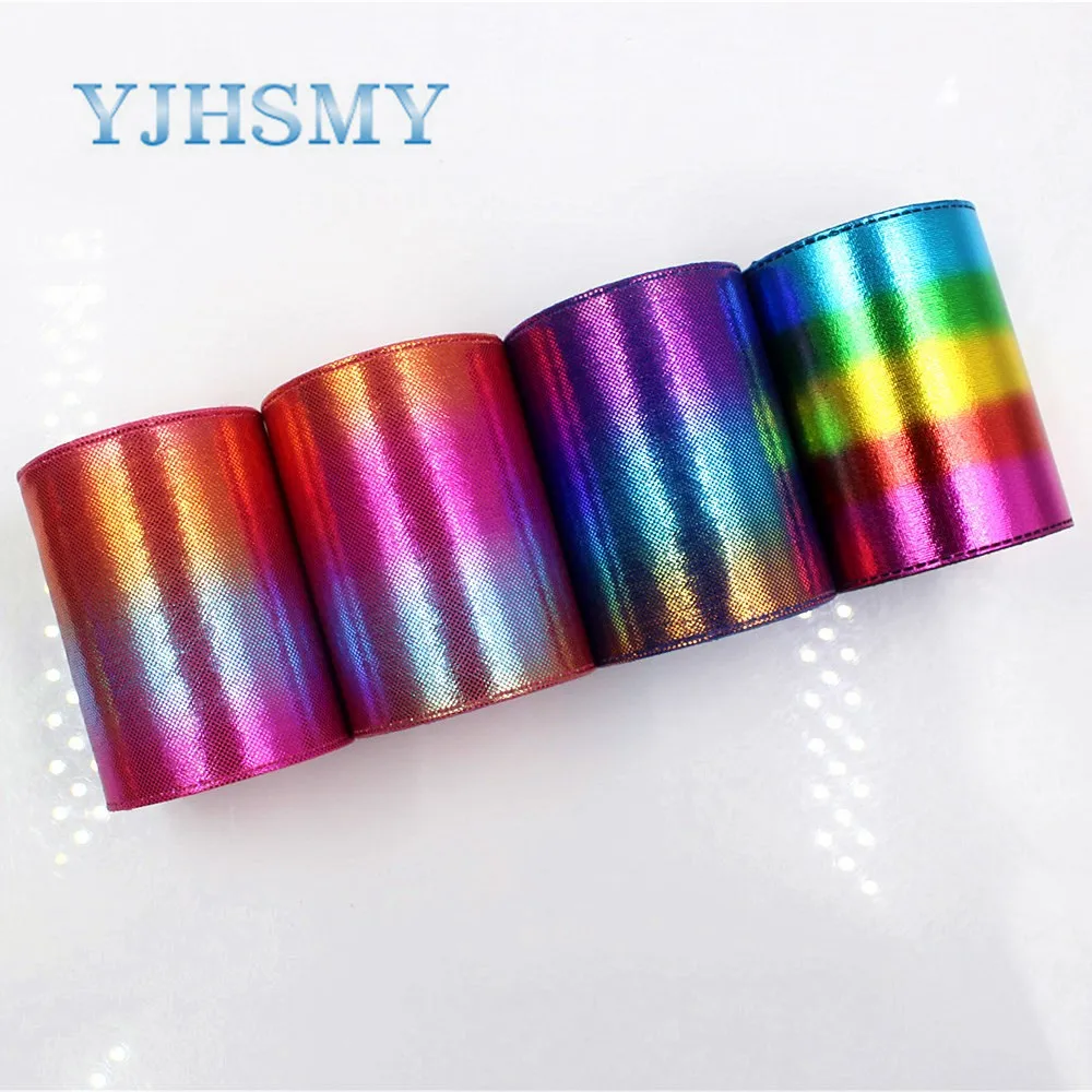 YJHSMY G-18930-1271 75 мм 2 ярдов цвет бронзовые ленты подарочная упаковка аксессуары для