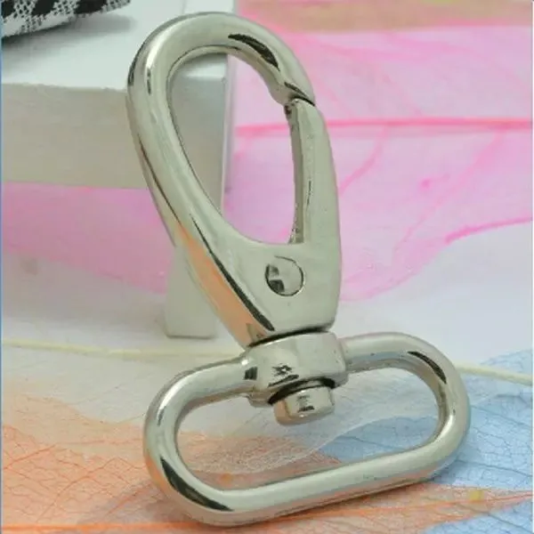 1 inch Swivel Trigger Clips Snap Hooks Lobster Clasps 50Pcs/lot Nickel owner 52567 14 hooked snap swivel 9 шт