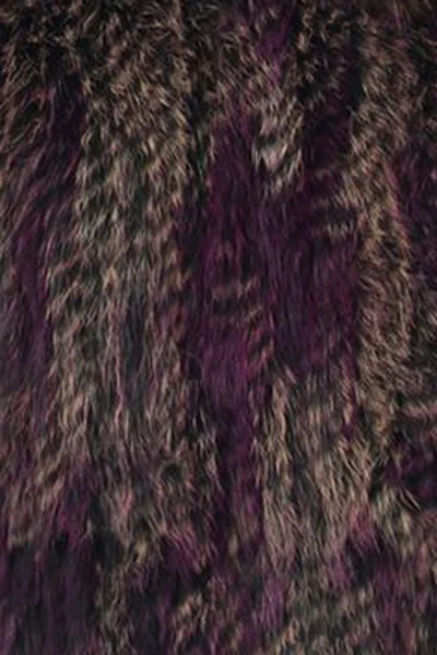Женское вязаное натуральное пальто из натурального кроличьего меха, пальто, куртки, одежда с капюшоном, длина 140 см - Цвет: colorful-2