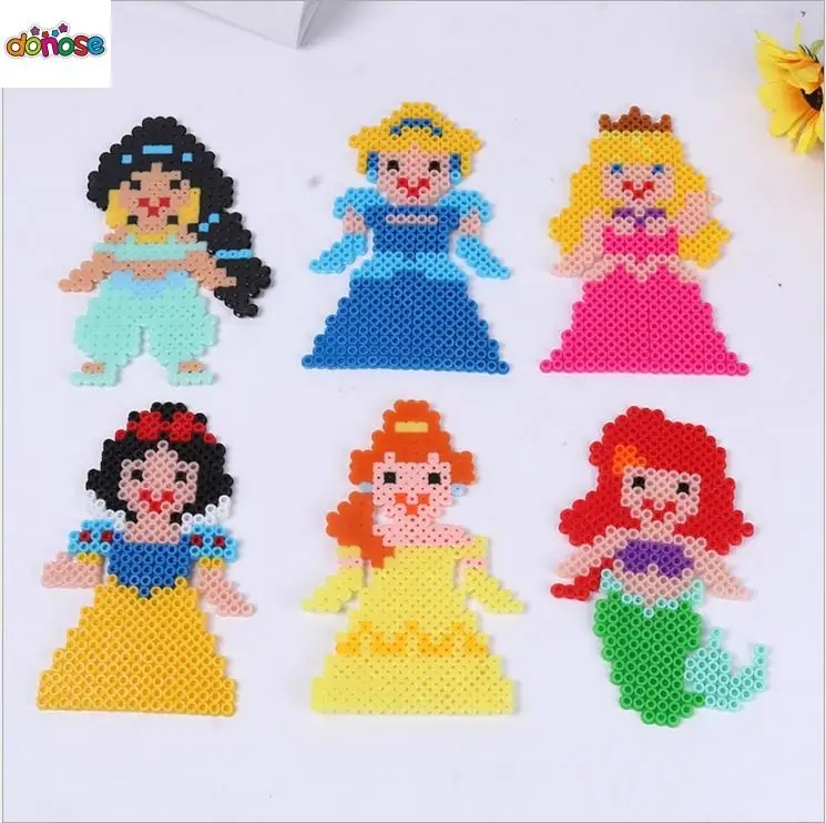 fruit hama bead Ariel Snow Cinderella Fuse Perler Cartoon Princss white fruit hama bead Ariel Snow Cinderella Fuse Perler Cartoon Princss white