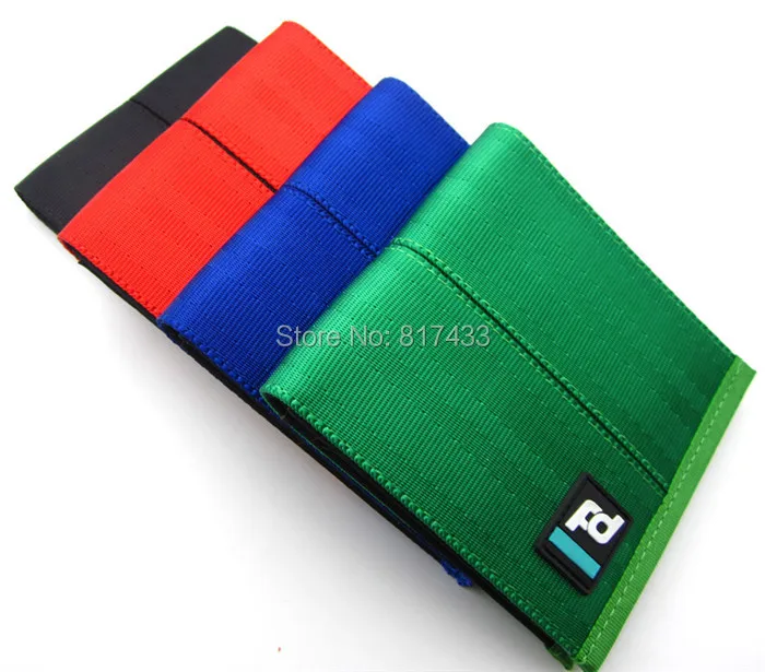 MV31C012 JDM ta wallet green harness racing drift belt material wallet (2)