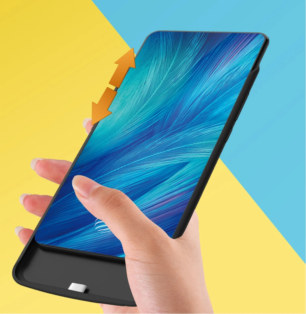 Высококачественный чехол с внешним аккумулятором на 6500 мА · ч для VIVO X27|Чехлы