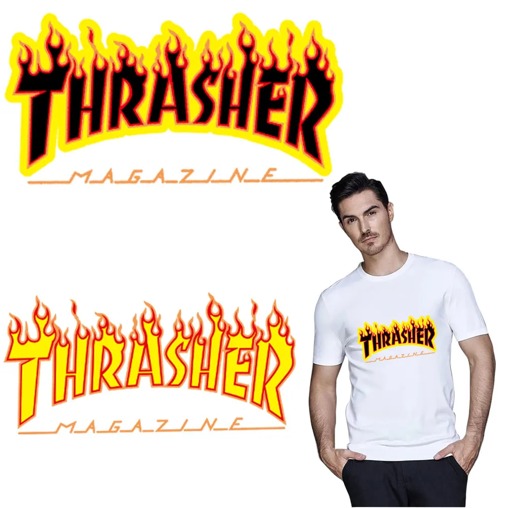 

transfert thermocollants t-shirt letter iron on patches for DIY bags transfer sticker washable iron on applique badge accessory