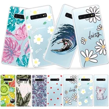 Soft TPU Pattern Phone Case For Samsung Galaxy S10 Plus S8 S9 S7 S10e For Samsung